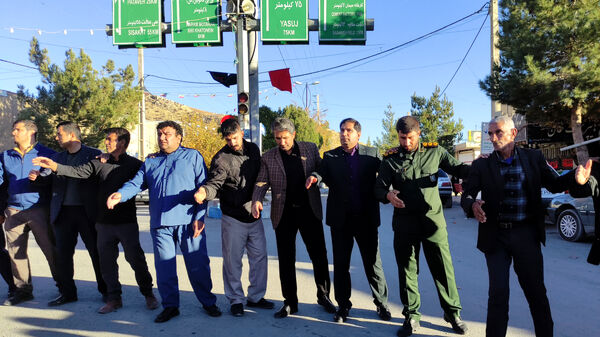 اجتماع باشکوه فاطمیون در شهرستان مارگون
