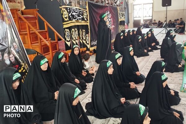 مراسم شهادت حضرت رقیه (س) در حسینیه حضرت ابوالفضل بهارستان دو
