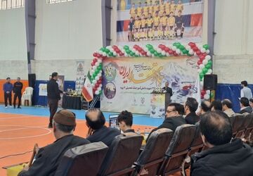 افتتاحیه جام اقتدار ایران و مسابقات بین مدارس در مشهد