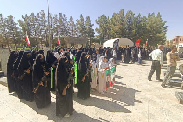 اجتماع باشکوه جان‌فدایان در شهر بهمن