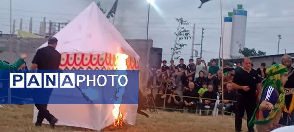 آیین شبیه‌خوانی در شهرستان محمودآباد