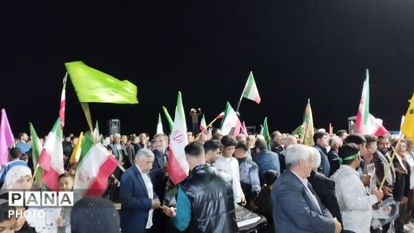 تجمع مردمی بخش افرینه در حمایت از انقلاب اسلامی با حضور عشایری و مردم ولایت‌مدار شهرستان معمولان