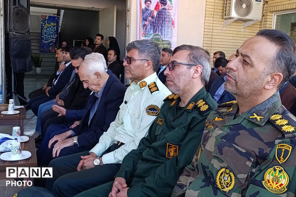 آیین زنگ سپاس معلم در هنرستان نور هل اتی حصار گرمخان