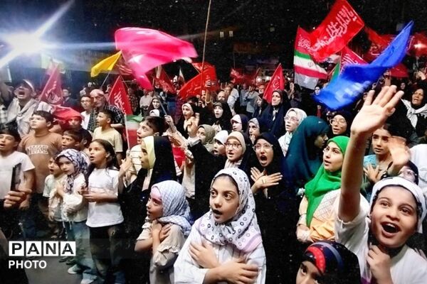 یکصد و شصت‌و‌هشتمین شب اجتماع لشکر مردمی قدس به نیابت از ۱۶۸ شهید مدرسه شجره طیبه میناب 
