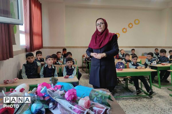 دومین رویداد گزارش تصویری پانا از نخستین روز حضور کلاس‌اولی‌ها در مدارس خراسان شمالی