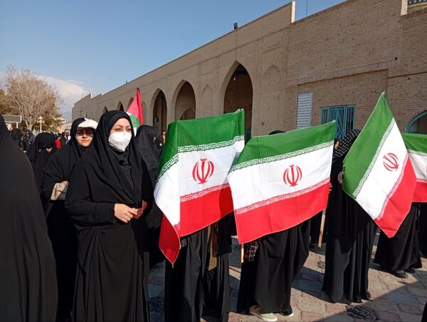 راهپیمایی جمعه خشم در شهرستان کاشمر 
