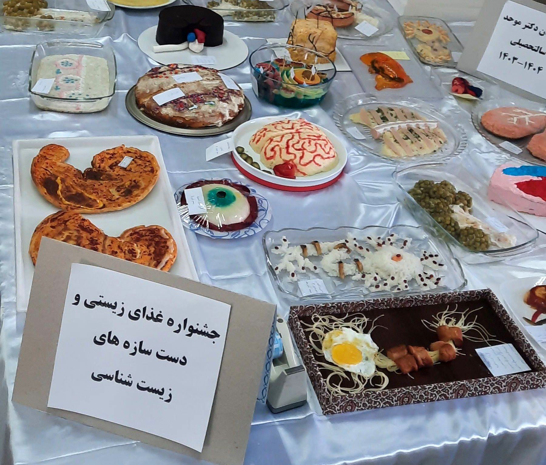 طعم خوشمزه علم؛ جشنواره غذای کلاس زیست در دبیرستان موحد