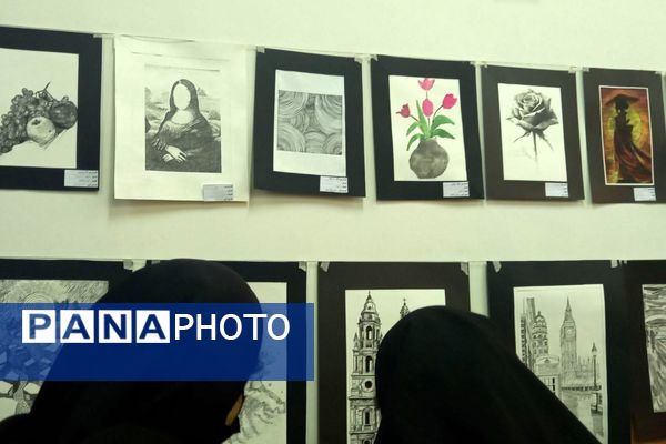 ژوژمان گرافیک در هنرستان اسوه رباط‌کریم