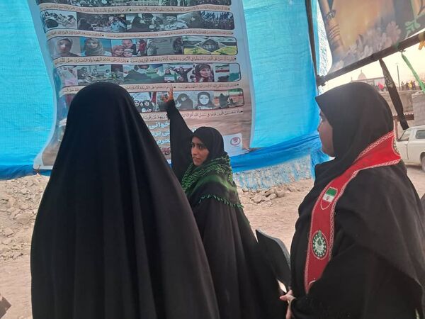 شور پیاده‌روی جاماندگان اربعین گامی به یاد شهدا