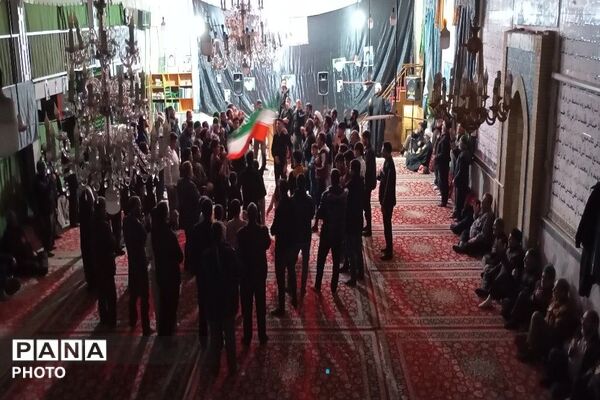 مراسم شهادت قائد امت در شهر بار نیشابور