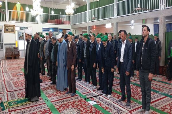 اقامه نماز جمعه در شهر بار نیشابور