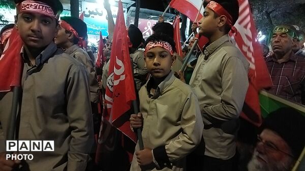 جانفدایان ایران در خیابان امام خمینی نیشابور-۱