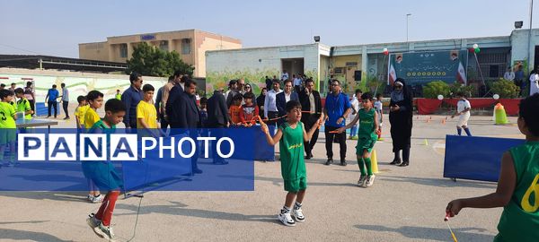 آیین آغازین فعالیت‌های ورزشی مدارس استان هرمزگان