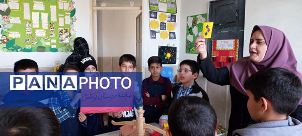 استقبال دانش‌آموزان منطقه پردیس از جشنواره ماها 