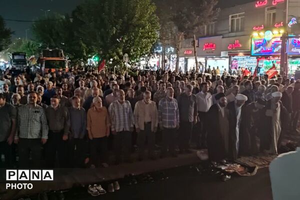 صد و نود و دومین شب اجتماع مردمی در فردیس