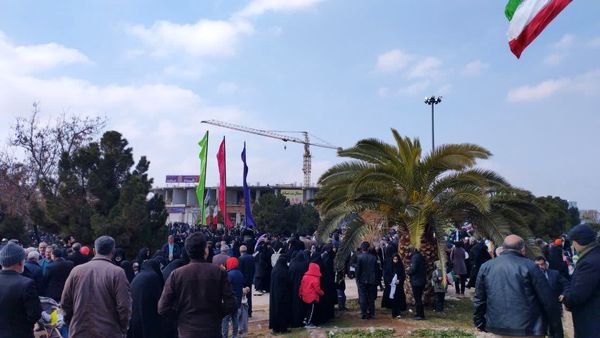 راهپیمایی با شکوه مردم دارالمومنین کاشان 