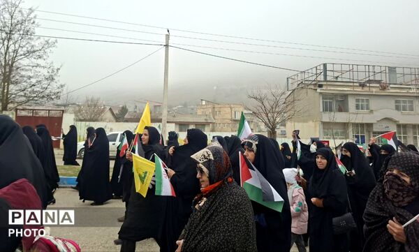 راهپیمایی روز جهانی قدس در چهاردانگه 