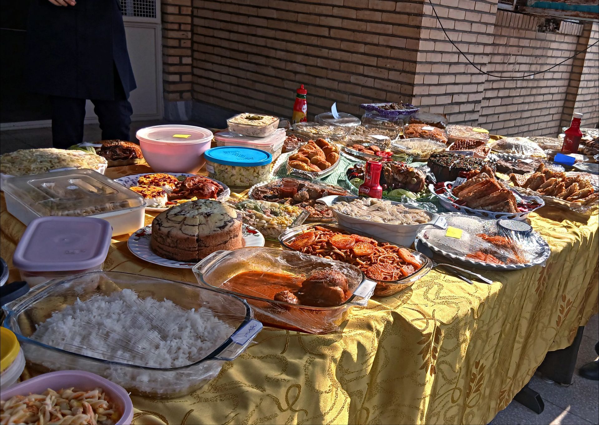 جشنواره غذا در مدرسه حکمت جعفرآباد استان قم