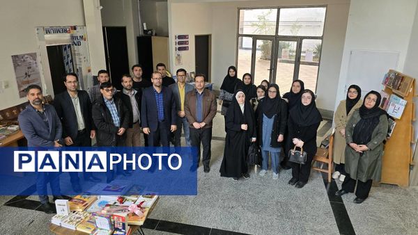 بازدید مدیر کل کتابخانه های عمومی استان خراسان شمالی از کتابخانه شهید بهشتی آشخانه 