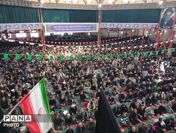 مراسم بزرگداشت شهید امت، شهید امام خامنه ای(ره) در ملایر 