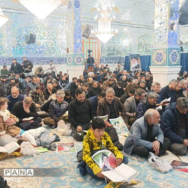 عزاداری مردم بجنورد در آخرین شب قدر