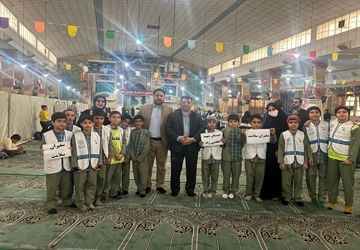 برگزاری نماز جمعه با حضور مدیریت اداره آموزش و پرورش پاکدشت