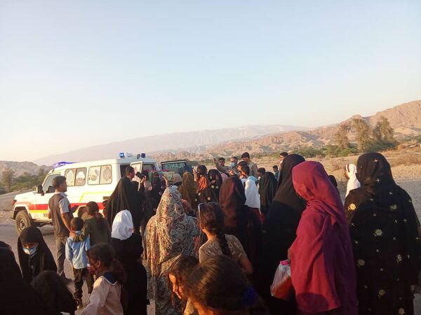 ورود پیکر شهید گمنام به روستای لاور 