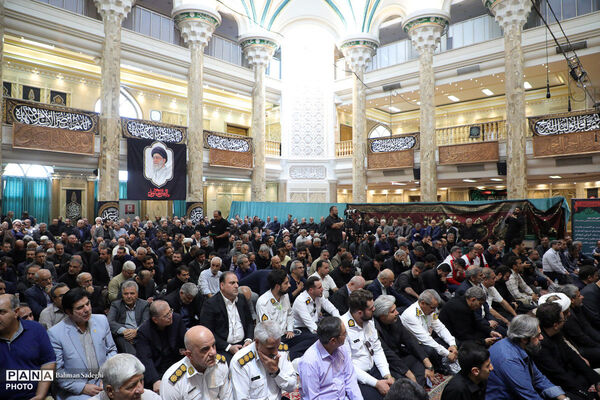 مراسم ترحیم و گرامیداشت حاجیه خانم اسکندری مادر شهیدان مظفر