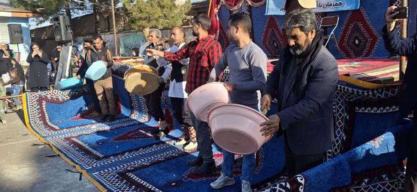 جشن باشکوه چله خرد در روستای عارف آباد کاشمر
