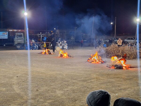 آیین چهارشنبه سوری اصیل در گناباد 