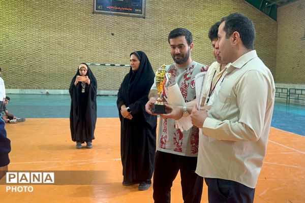 اختتامیه مسابقات فوتسال بین‌مدرسه‌ای پسران جام اقتدار ایران در پردیس