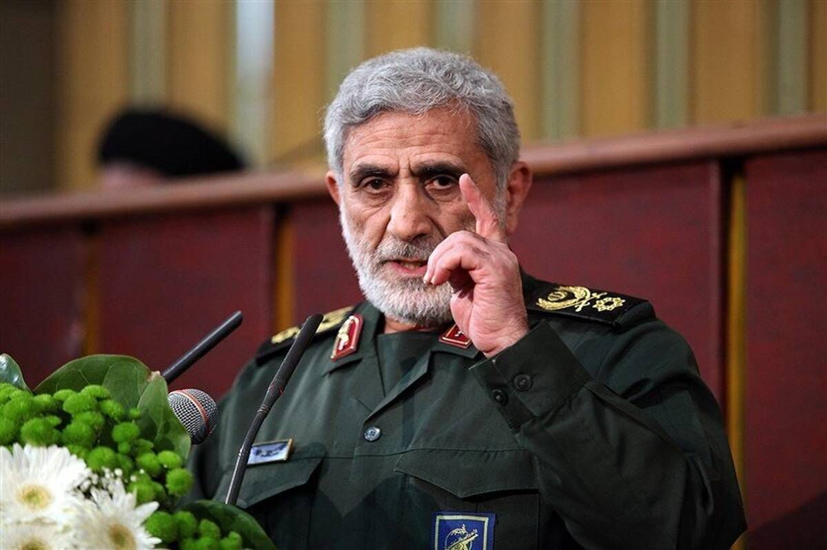 سردار قاآنی: شرارت صهیونیست‌ها همسان‌سازی باب‌المندب با تنگه هرمز را رقم می‌زند