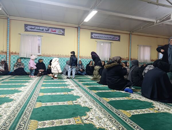جلسه آموزش خانواده در دبیرستان میرزا جعفر سروقد مشهد مقدس 