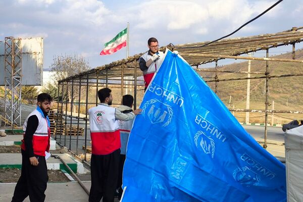 استقرار جایگاه پست شبانه‌روزی طرح ملی فاخر در ورودی شهرستان بانه