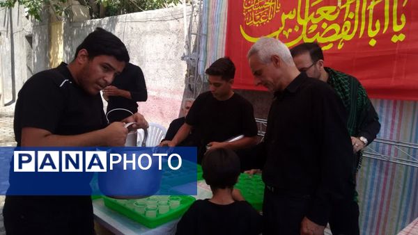 کاروان حسینی کربلای ایران در روستای علوی کاشان