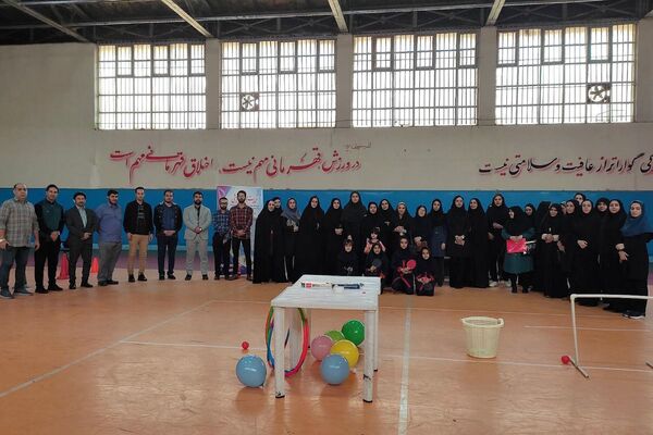 کارگاه مهارت آموزی ورزشی در سالن فرزانگان قرچک