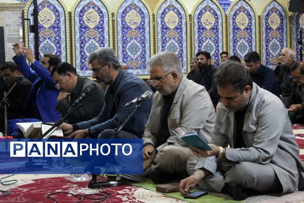 سومین شب قدر شهرستان دارالصابرین بم