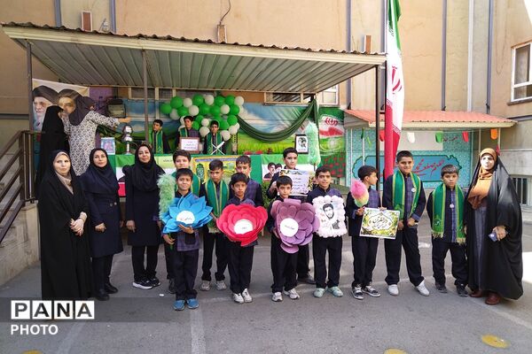 نخستین چهارشنبه امام رضایی در آموزشگاه شاهد چهاردانگه