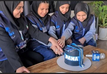 گفتگوی صمیمانه مدیر آموزش وپرورش آباده با چندتن ازدانش آموز خبرنگاران در آستانه روز خبرنگار