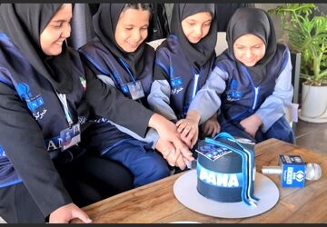 گفتگوی صمیمانه مدیر آموزش وپرورش آباده با چندتن ازدانش آموز خبرنگاران در آستانه روز خبرنگار