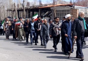 تجمع مردم دهبکری در روز قدس