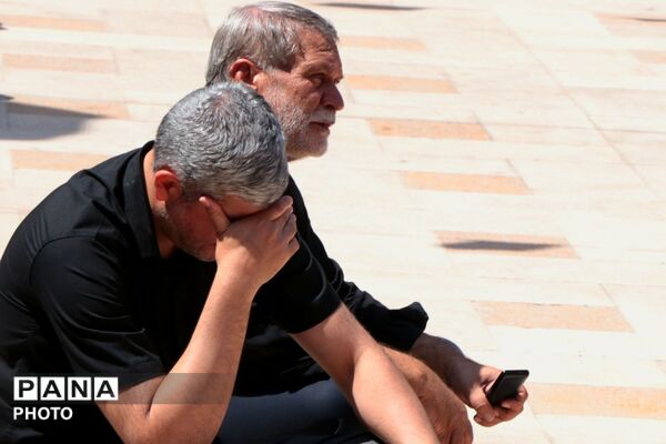 مشهد اردهال میزبان سوگواران امام حسن(ع)؛ حضور هیئت خاوه اردهال در آیین عزاداری