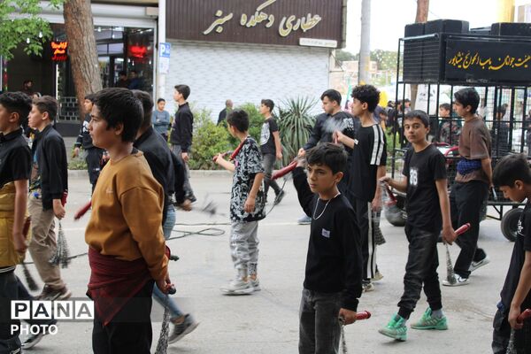 عزاداری باشکوه شهادت امام صادق (ع) در نیشابور