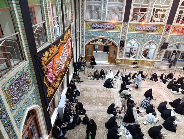 برگزاری مراسم عزاداری ابا عبدالله الحسین (ع) در تکیه ابوالفضلی 