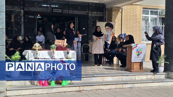 یک روز ورزشی در دبیرستان معراج تبریز