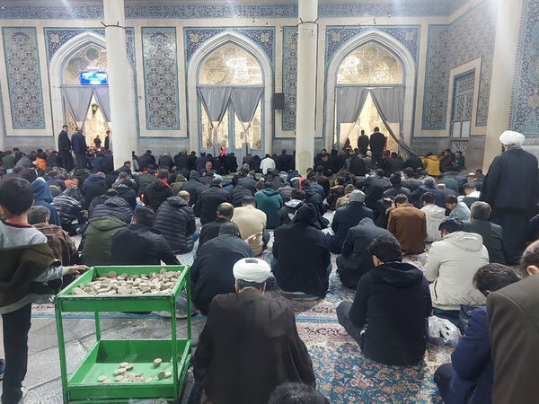 مراسم احیاء سومین شب قدر در حرم حضرت معصومه(س)