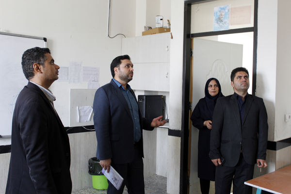 مانور بازگشایی مدارس در شهرستان گرمه 