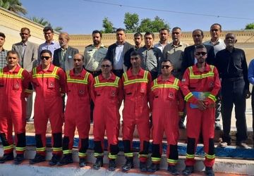 گرامیداشت روز آتش‌نشانی و ایمنی در دبستان مولوی فین