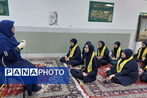 برگزاری پیش اردوی ملی دانش آموزان پیشتاز ناحیه دو شهرری 