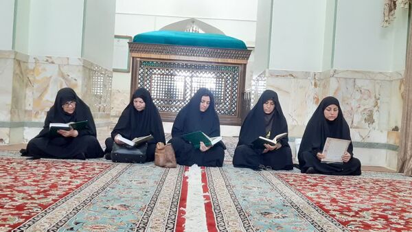 ویژه برنامه اذن خدمت در زیارتگاه شهید آیت الله مدرس(ره) برگزار شد